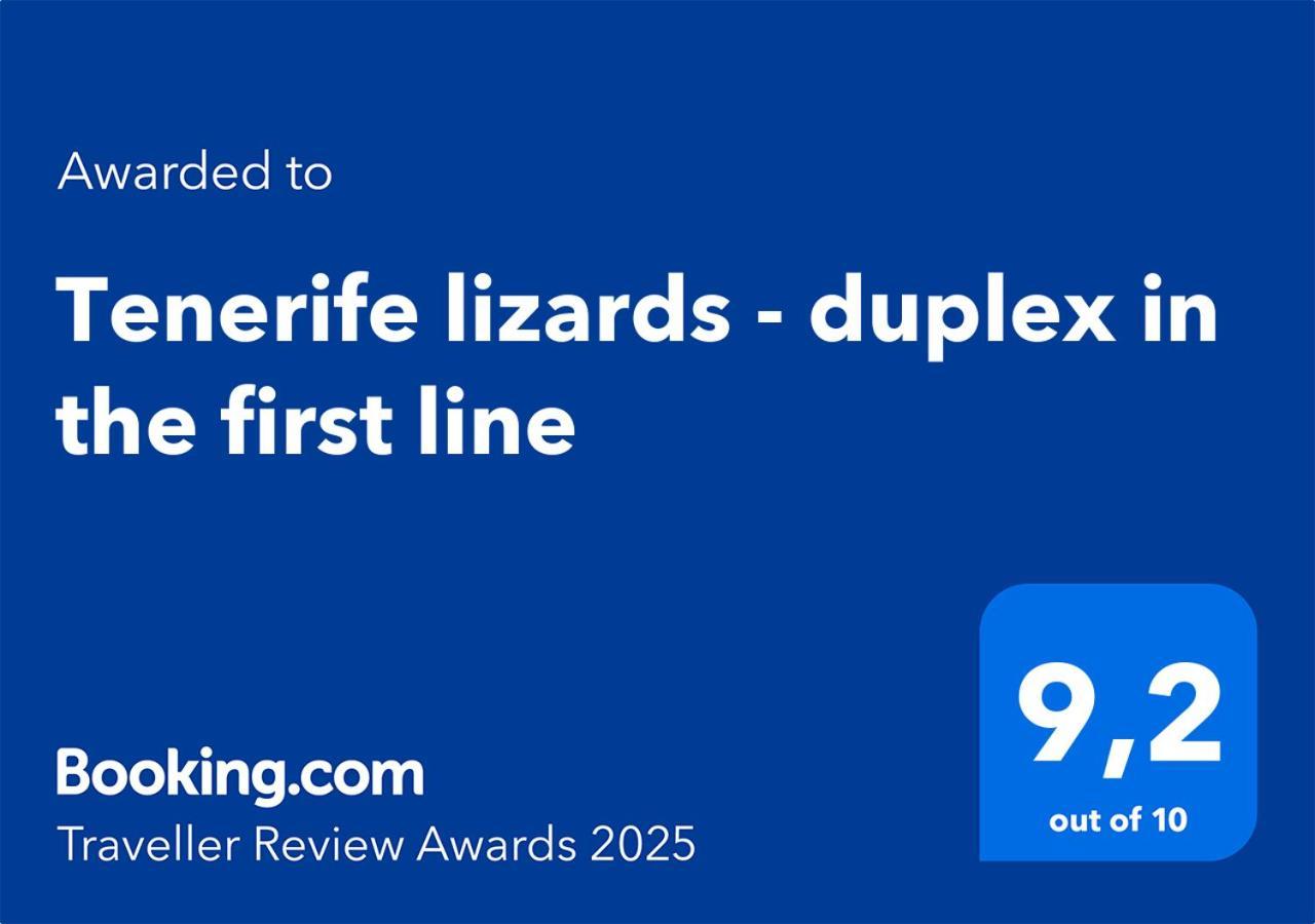 Tenerife Lizards - Duplex In The First Line Callao Salvaje Exterior photo
